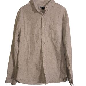 J. Crew Black and White Casual Button Down Shirt